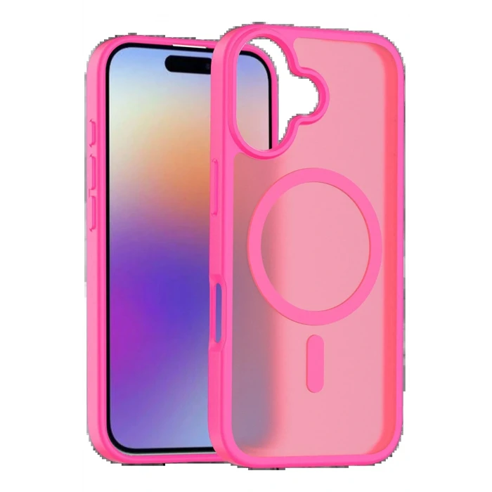 Apple iPhone 17 Jota Magsafe Kapak - Rose