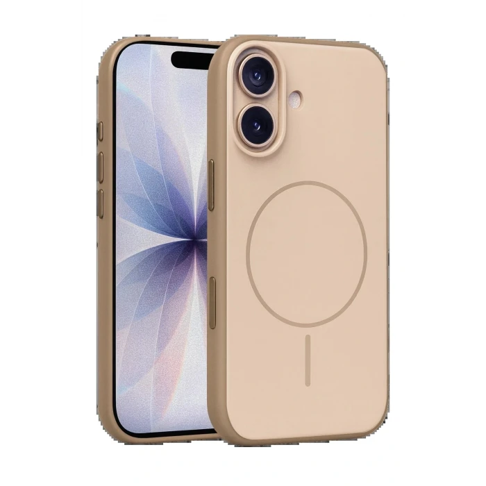 Apple iPhone 17 Neva Magsafe Kapak - Gold