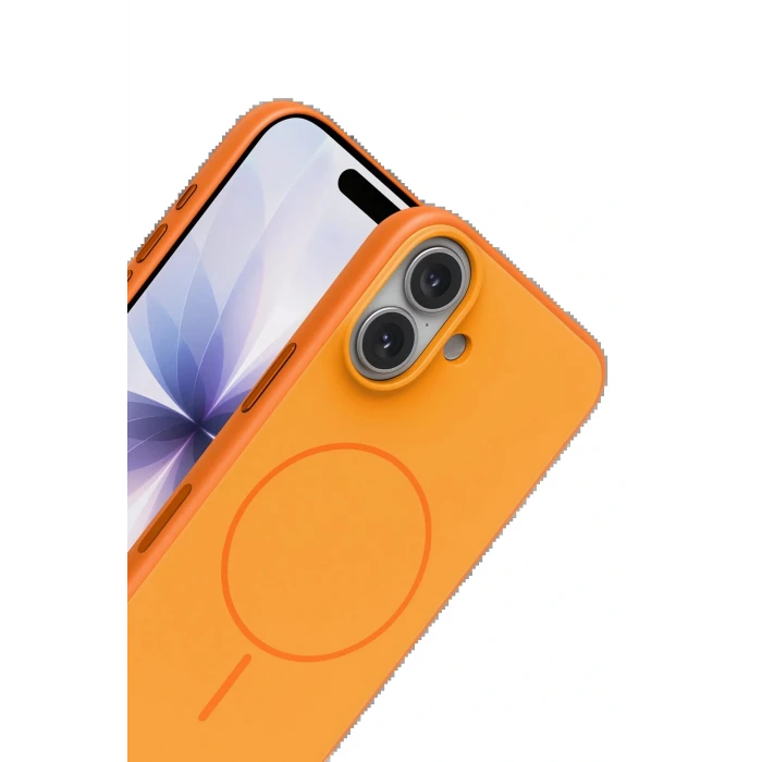 Apple iPhone 17 Neva Magsafe Kapak - Turuncu