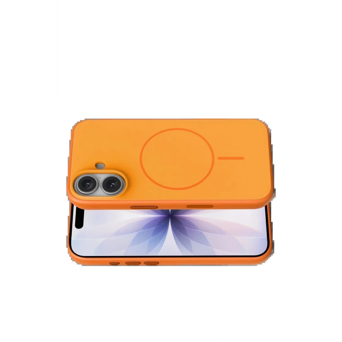 Apple iPhone 17 Neva Magsafe Kapak - Turuncu