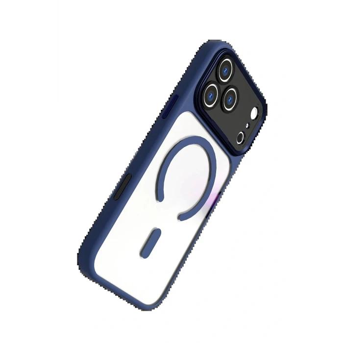 Apple iPhone 17 Pro Hazar Magsafe Kapak - Lacivert