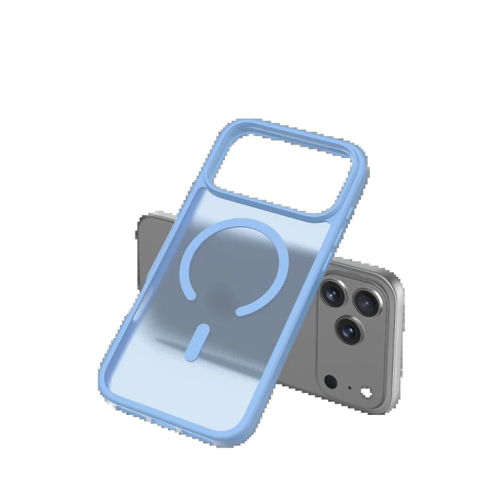 Apple iPhone 17 Pro Jota Magsafe Kapak - Açık Mavi