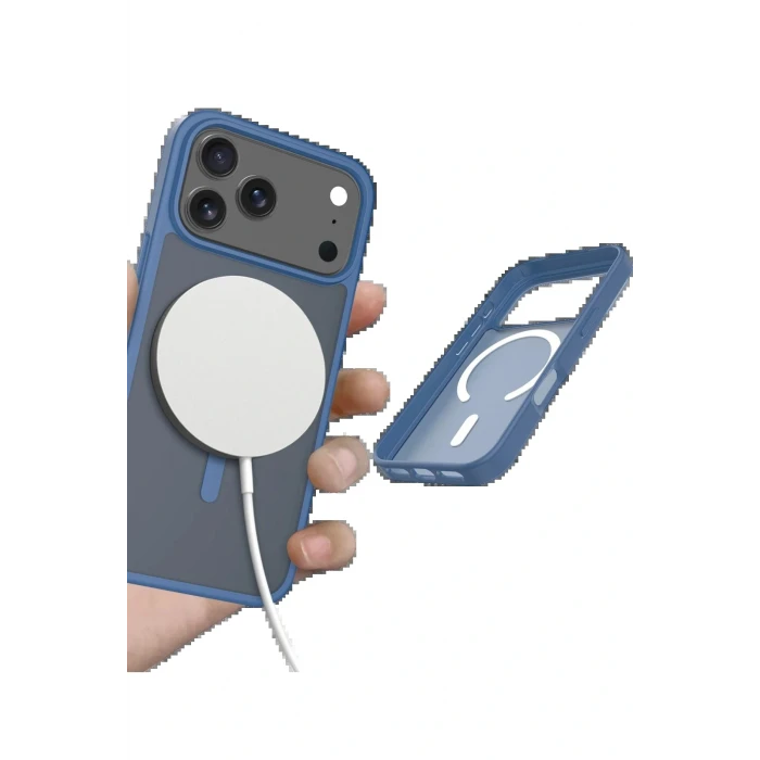 Apple iPhone 17 Pro Jota Magsafe Kapak - Lacivert