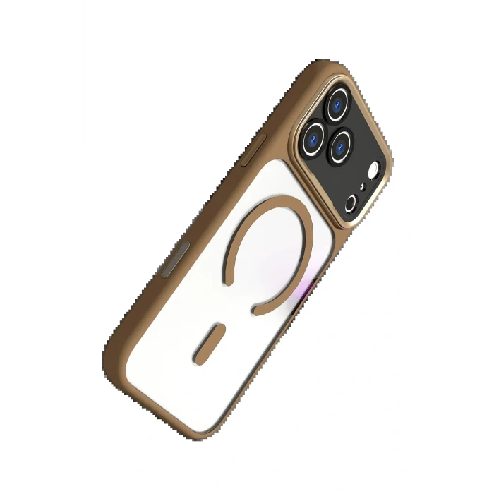 Apple iPhone 17 Pro Max Hazar Magsafe Kapak - Gold