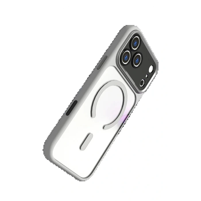 Apple iPhone 17 Pro Max Hazar Magsafe Kapak - Gri