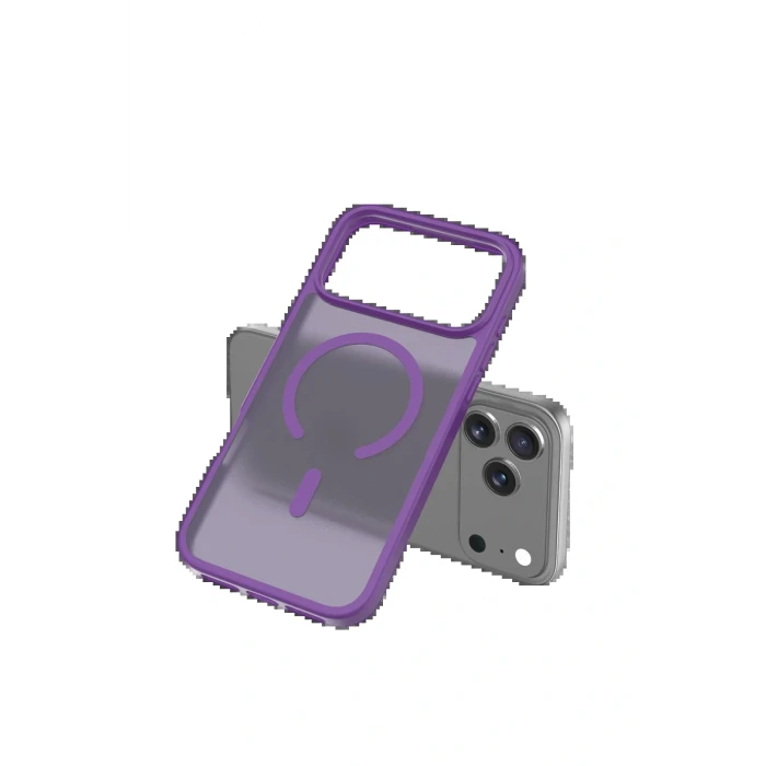 Apple iPhone 17 Pro Max Jota Magsafe Kapak - Derin Mor