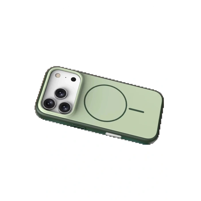 Apple iPhone 17 Pro Max Neva Magsafe Kapak - Koyu Yeşil