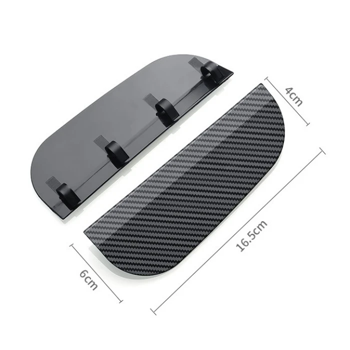 Araba Ayna Yağmur Koruyucu Siper Karbon Desenli (4887)