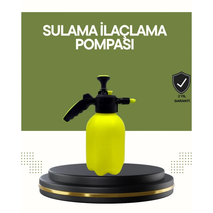 Araç Temizleme Püskürtücü 2L Basınçlı Bakır Nozullu Cila Sprey