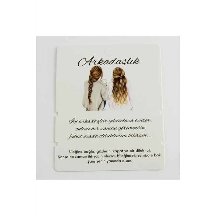 Arkadaşlık Bileklik Kartı