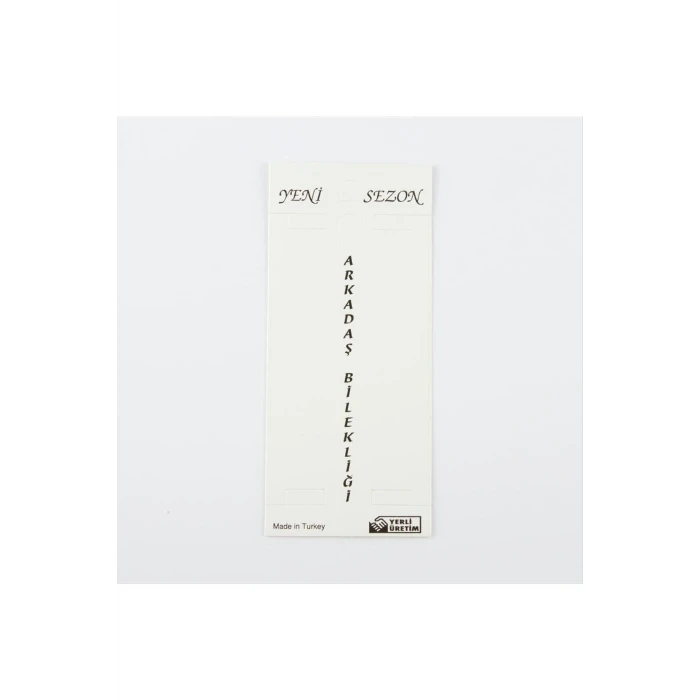 Arkadaşlık Bileklik Kartı