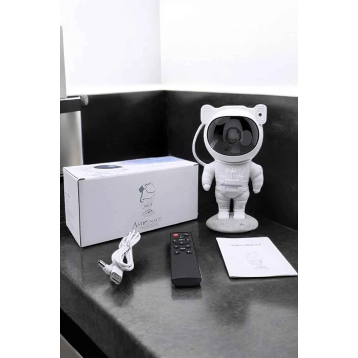 Astronot Görünümlü Projeksiyon Speaker Taşınabilir