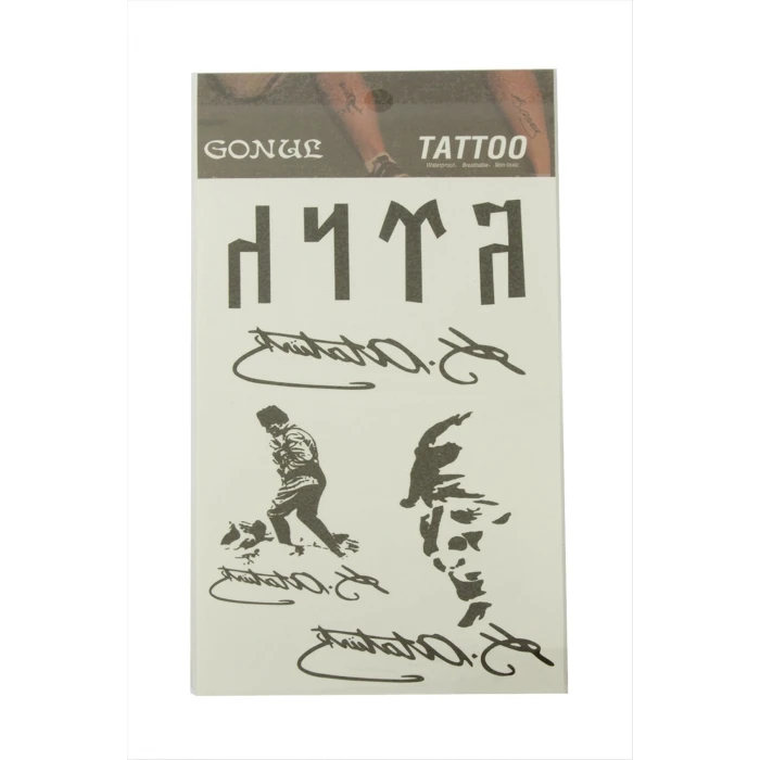 Atatürk Temalı Tattoo Dövme Sticker