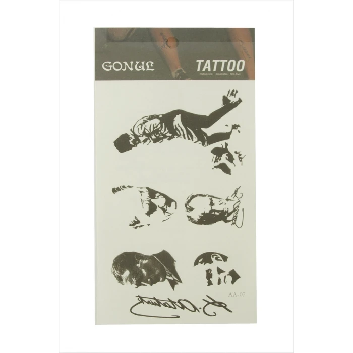 Atatürk Temalı Tattoo Dövme Sticker