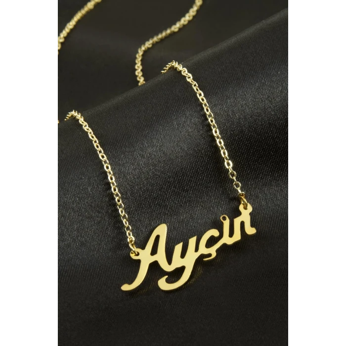 Ayçin İsimli Kolye (Kişiye Özel)