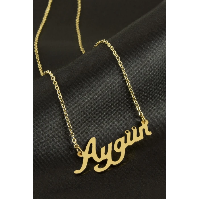 Aygün İsimli Kolye (Kişiye Özel)