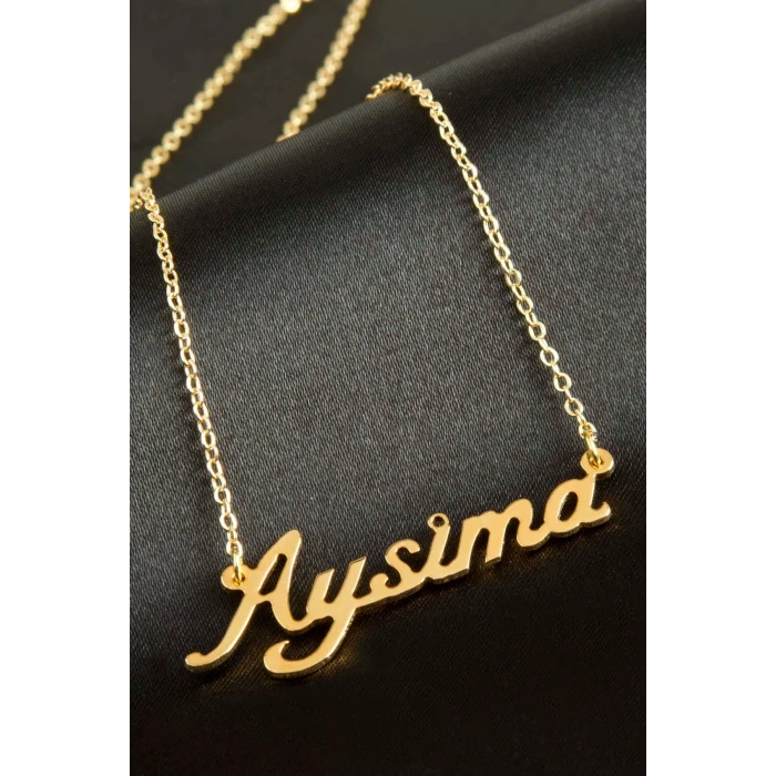 Aysima İsimli Kolye (Kişiye Özel)