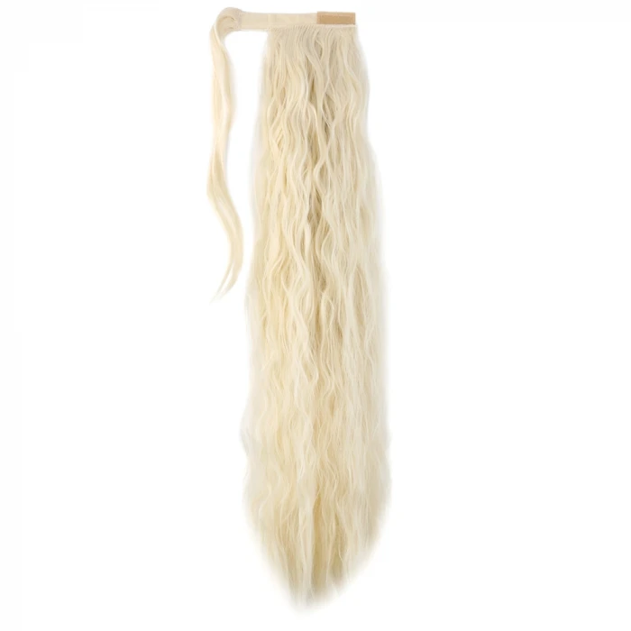 Bağlamalı Kabarık Dalgalı At Kuyruğu - Platin