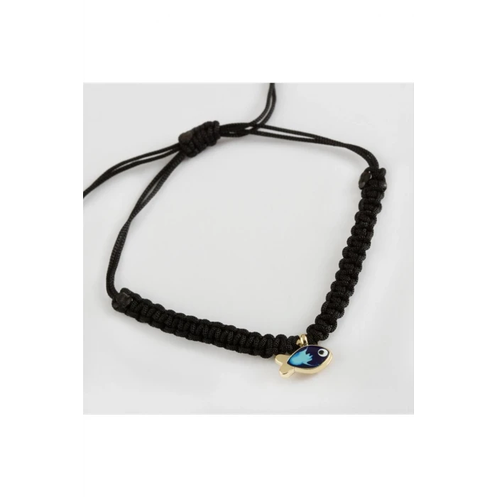 Balık Makrome Örgülü Bileklik