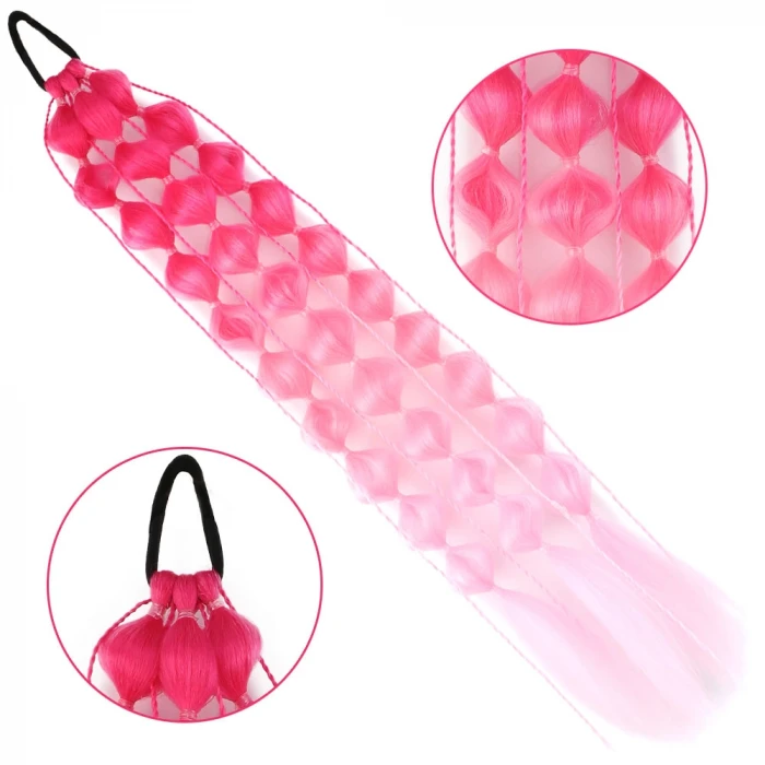 Balon Örgülü Lastikli At Kuyruğu - ACM10