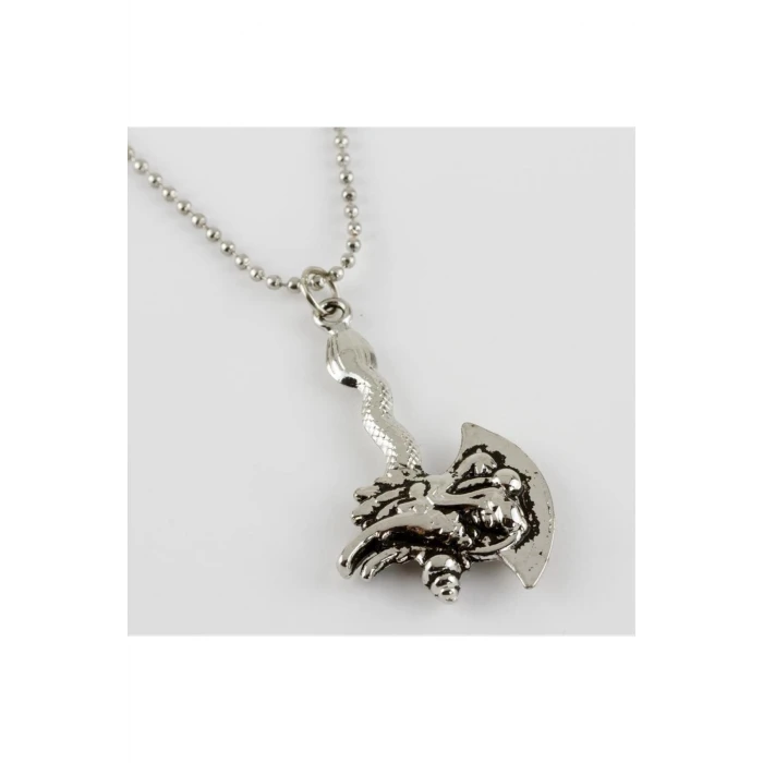 Balta Figürlü Erkek Kolye