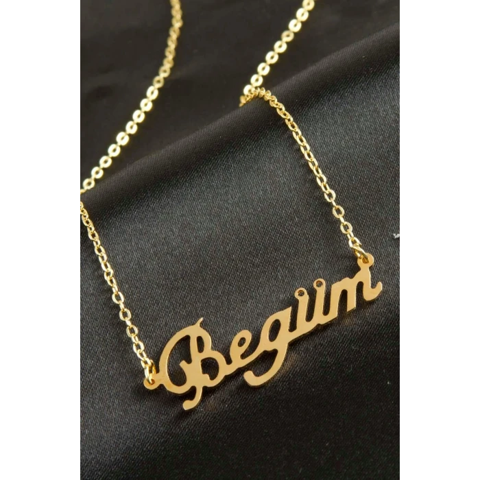 Begüm isimli kolye (Kişiye Özel)