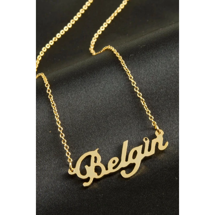 Belgin isimli kolye (Kişiye Özel)