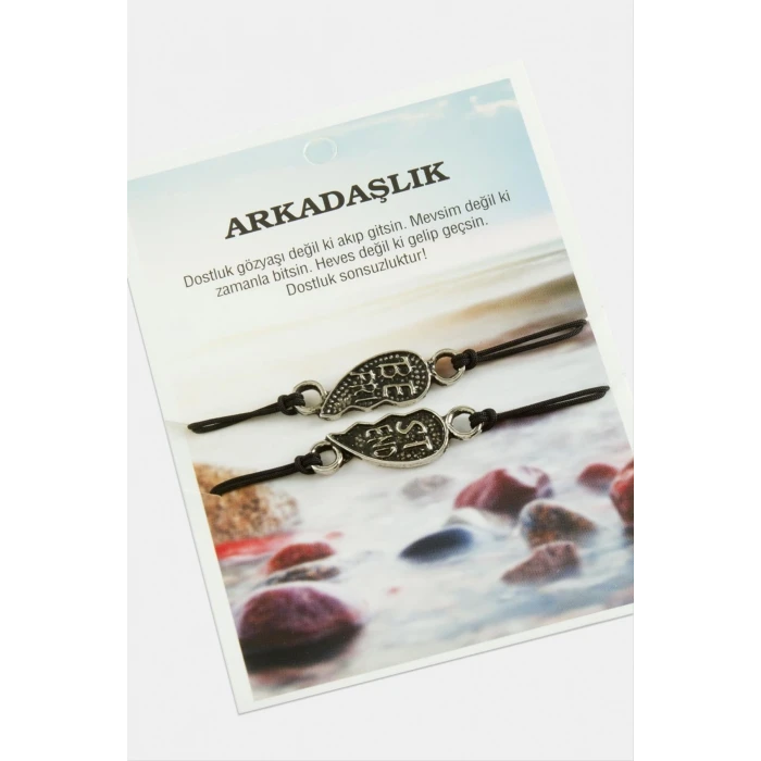 Best Friends Arkadaş Deri Bileklik