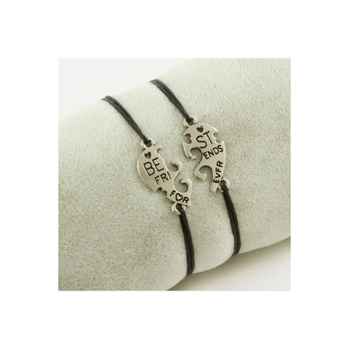 Best Friends Arkadaş Deri Set Kolye