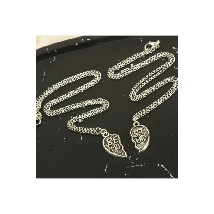 Best Friends Arkadaş Zincir Kolye (Çift Kolye)