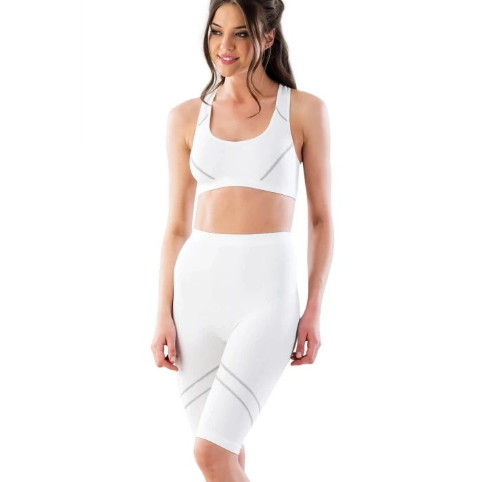BEYAZ-GRİ   3850 Soft Büstiyer Takım