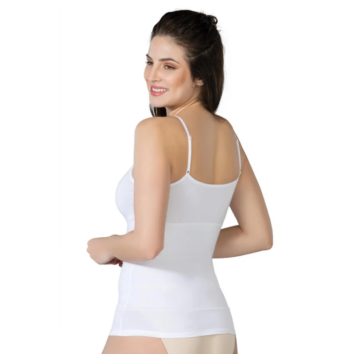 BEYAZ   1401 Modal Cotton Kadın Atlet Korse