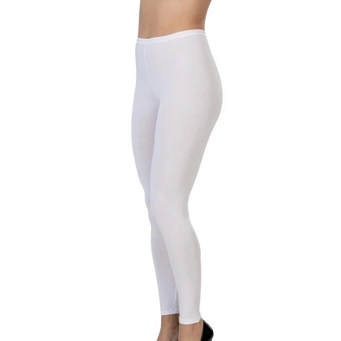 BEYAZ   1432 Modal Cotton Uzun Tayt