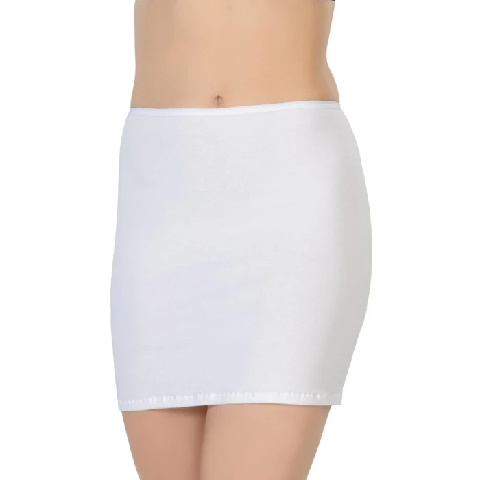 BEYAZ   1437 Modal Cotton Mini Jupon