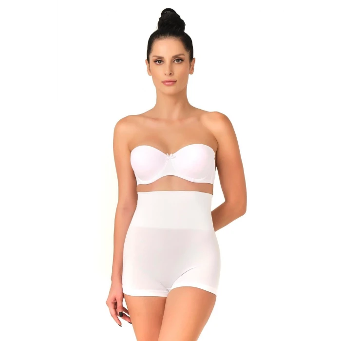BEYAZ   2022 Pantolon Double Korse