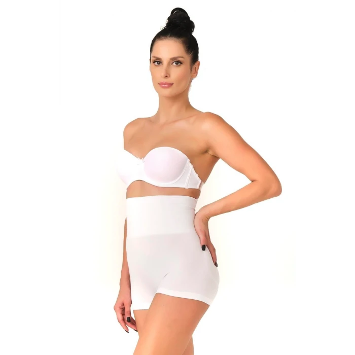 BEYAZ   2022 Pantolon Double Korse