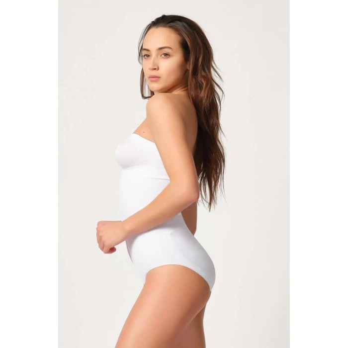 BEYAZ   2088 Önden Agraflı Slip Korse