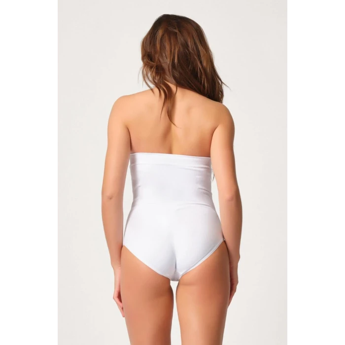 BEYAZ   2088 Önden Agraflı Slip Korse