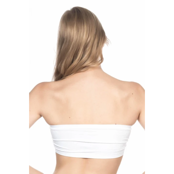 BEYAZ   4002 Soft Straplez Büstiyer