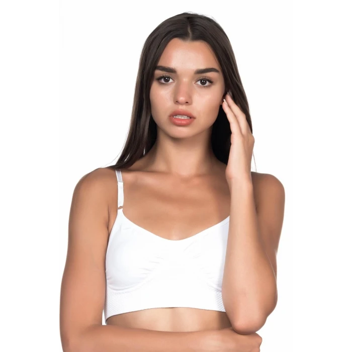 BEYAZ   4040 Agraflı Minimizer Korse