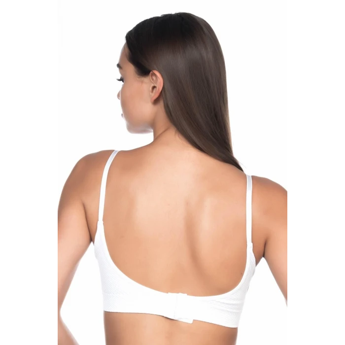 BEYAZ   4040 Agraflı Minimizer Korse