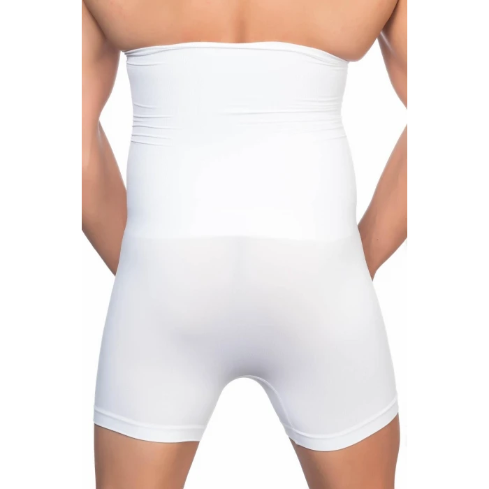 BEYAZ   E1005 Erkek Yüksek Bel Double Boxer Korse