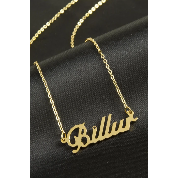 Billur isimli kolye (Kişiye Özel)