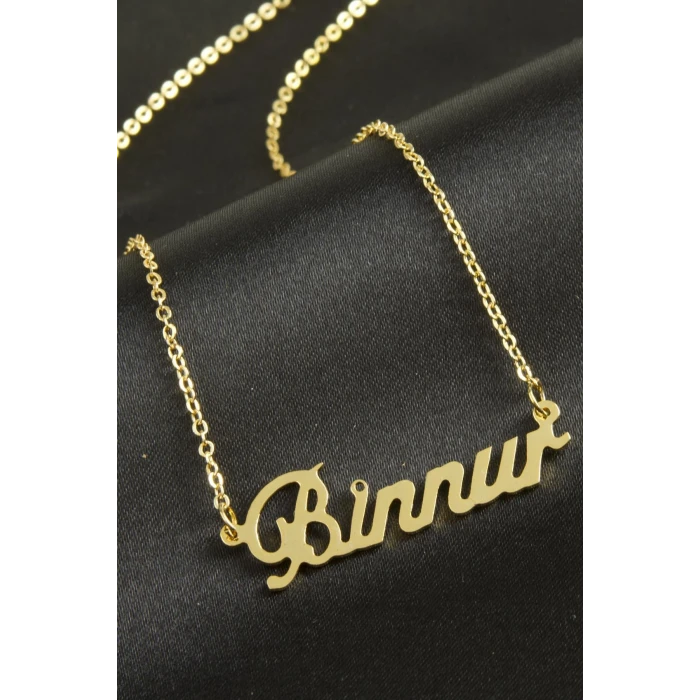 Binnur isimli kolye (Kişiye Özel)