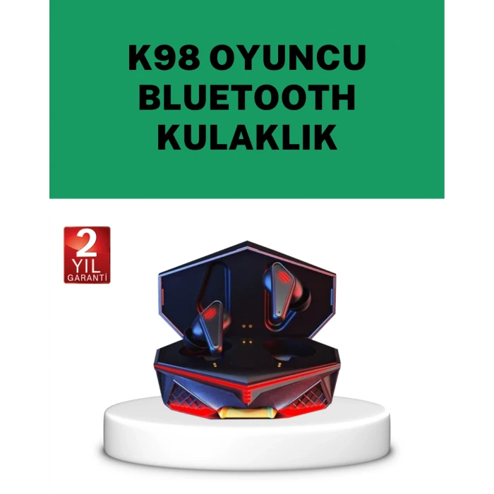 Bluetooth 5.0 Kablosuz Kulaklık Uzun Pil Ömürlü
