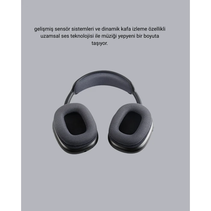 Bluetooth 5.0 Kulak Üstü Kulaklık – Gürültü Engelleme, Uzamsal Ses, Hızlı Şarj