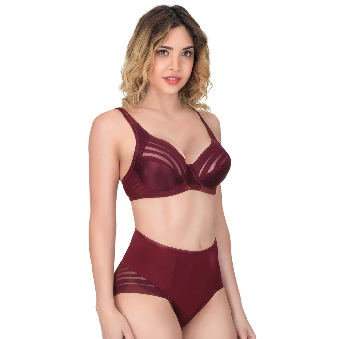 BORDO   177 D Toparlayıcı Sütyen Takım