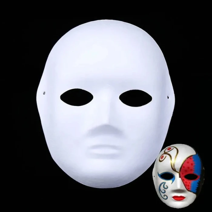 ieg™ Boyanabilir Surat Model Maske – Lastikli | Kendin Tasarla