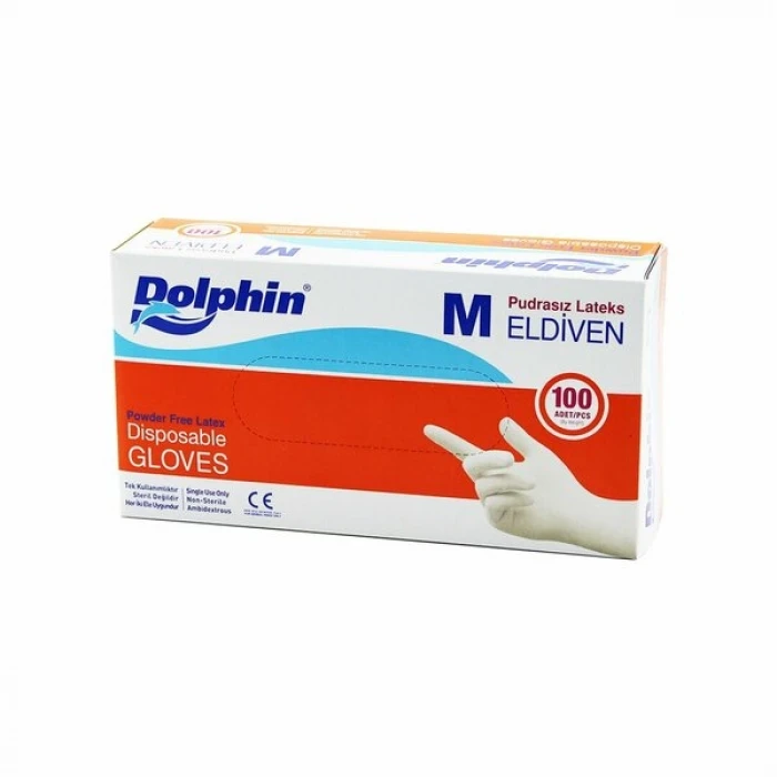 Broche  M  Pudrasız Muayene Eldiveni 100lü