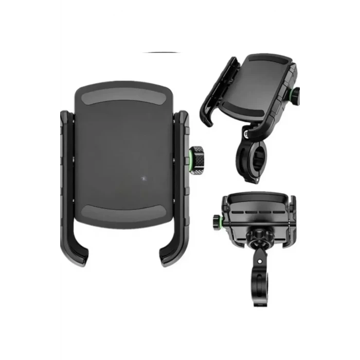 Bst3 Motosiklet Gidon Ve Ayna Bağlantılı Motor Ve Bisiklet Uyumlu Telefon Tutucu